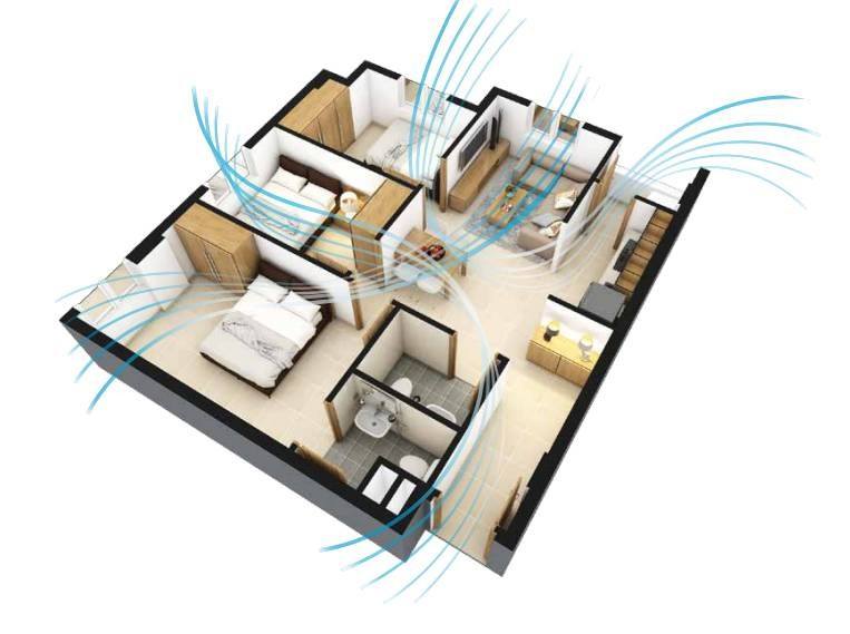Hệ thống lấy gió tươi vô cùng tiện dụng