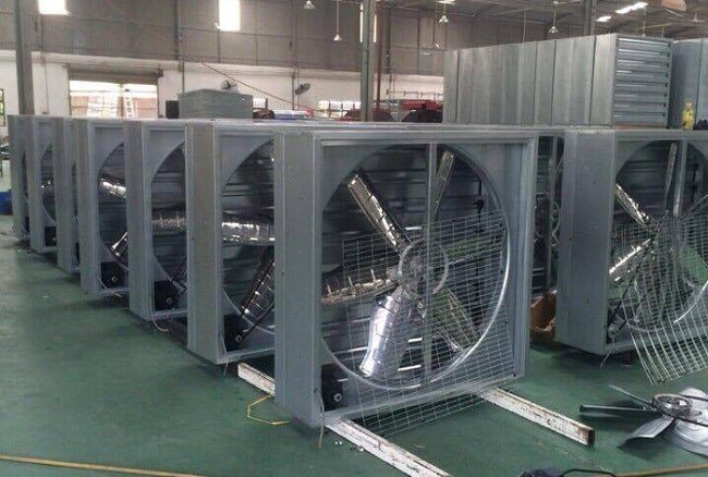 Hệ thống quạt làm mát cho công xưởng